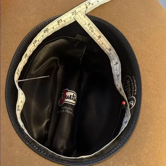 JUSTIN MEN'S 2X GALLOP WOOL COWBOY HAT 57 7 1/8 - Picture 9 of 13